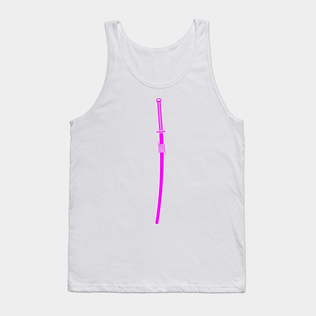 katana (pink) Tank Top by PabloDeChenez